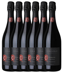 セラボロ・スパークリングシラズ　赤泡　6本セット